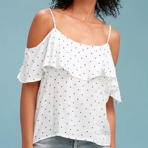 BB Dakota Alexus Polka Dot Top
